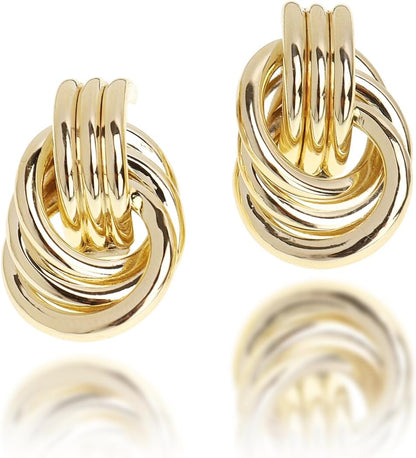 Knot Stud Earrings